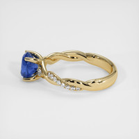 1.54 Ct. Sapphire Ring, 18K Yellow Gold 4