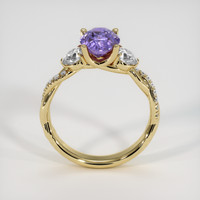 2.61 Ct. Sapphire Ring, 18K Yellow Gold 3