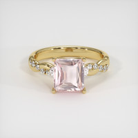 2.18 Ct. Sapphire Ring, 18K Yellow Gold 1