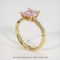 2.18 Ct. Sapphire Ring, 18K Yellow Gold 2