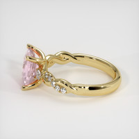 2.18 Ct. Sapphire Ring, 18K Yellow Gold 4