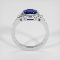2.41 Ct. Blue Sapphire Ring, Platinum 950 3
