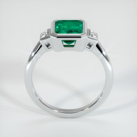 1.55 Ct. Emerald Ring, Platinum 950 3