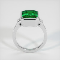 5.10 Ct. Emerald Ring, Platinum 950 3