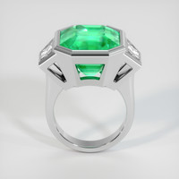 17.22 Ct. Emerald Ring, Platinum 950 3