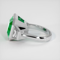 17.22 Ct. Emerald Ring, Platinum 950 4