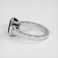 3.16 Ct. Sapphire Ring, Platinum 950 4