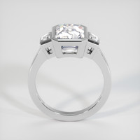 4.11 Ct. White Sapphire Ring, Platinum 950 3