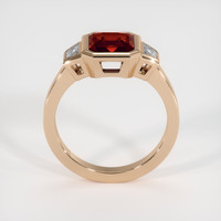 1.52 Ct. Red Garnet Ring, 14K Rose Gold 3