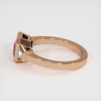 1.23 Ct. Sapphire Ring, 14K Rose Gold 4