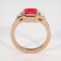 1.91 Ct. Ruby Ring, 18K Rose Gold 3