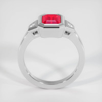 1.91 Ct. Ruby Ring, 10K White Gold 3