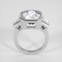 8.03 Ct. White Sapphire Ring, 14K White Gold 3