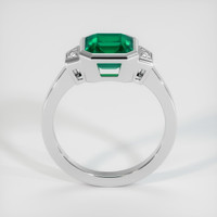 2.07 Ct. Emerald Ring, 18K White Gold 3