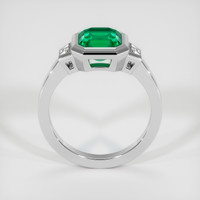 1.80 Ct. Emerald Ring, 18K White Gold 3
