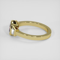 1.15 Ct. Bi Color / Parti Sapphire Ring, 10K Yellow Gold 4
