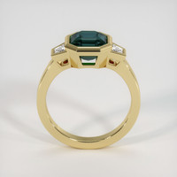 3.01 Ct. Green Sapphire Ring, 10K Yellow Gold 3