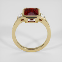 4.02 Ct. Ruby Ring, 14K Yellow Gold 3