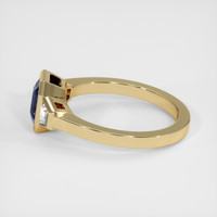 1.79 Ct. Blue Sapphire Ring, 14K Yellow Gold 4
