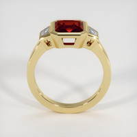 1.52 Ct. Red Garnet Ring, 18K Yellow Gold 3