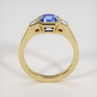 2.19 Ct. Blue Sapphire Ring, 18K Yellow Gold 3