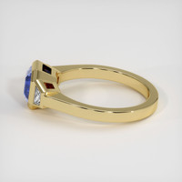 2.19 Ct. Blue Sapphire Ring, 18K Yellow Gold 4