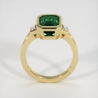 4.50 Ct. Green Sapphire Ring, 18K Yellow Gold 3