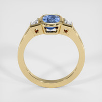 1.61 Ct. Blue Sapphire Ring, 18K Yellow Gold 3