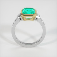 2.04 Ct. Emerald Ring, 18K Yellow & White 3