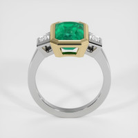 2.38 Ct. Emerald Ring, 18K Yellow & White 3