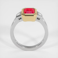 1.91 Ct. Ruby Ring, 18K Yellow & White 3