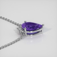 1.14 Ct. Gemstone Necklace, Platinum 950 3