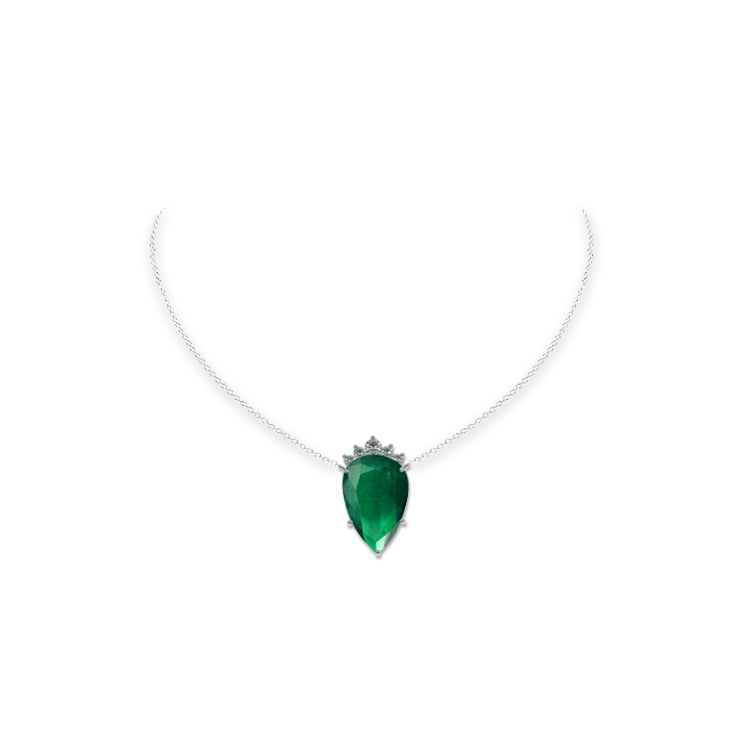 Jewelry image on model