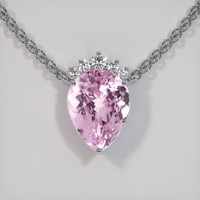 19.83 Ct. Gemstone Necklace, 18K White Gold 1