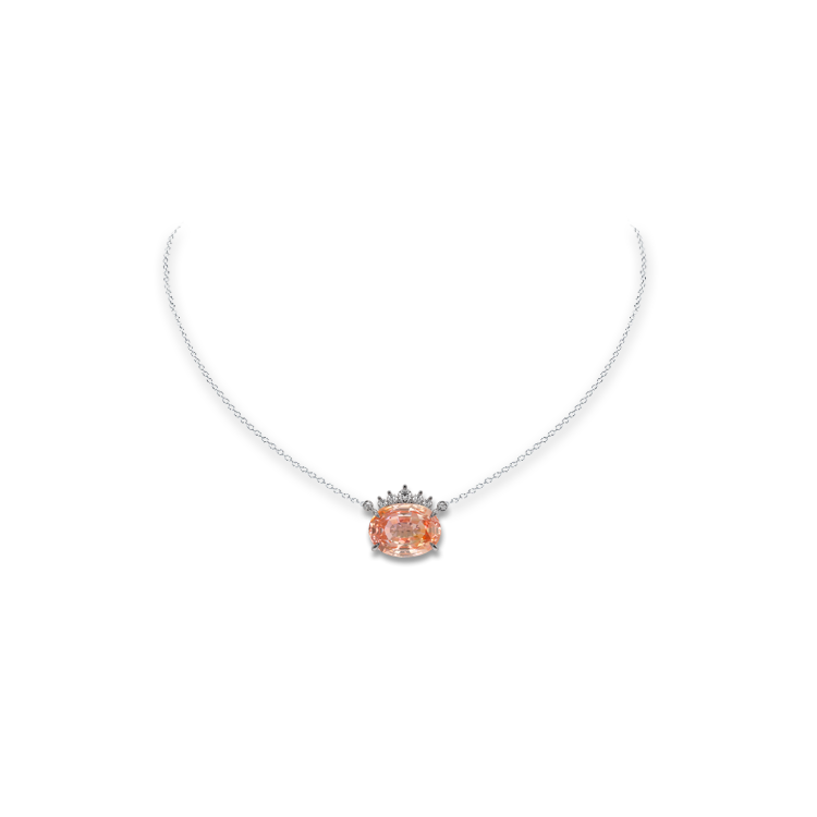 Jewelry image on model