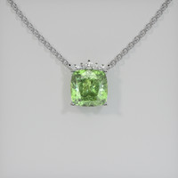 1.68 Ct. Gemstone Necklace, Platinum 950 1