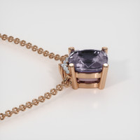 1.52 Ct. Gemstone Necklace, 14K Rose Gold 3