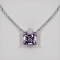 1.52 Ct. Gemstone Necklace, 14K White Gold 1