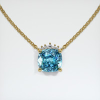 1.97 Ct. Gemstone Necklace, 14K Yellow Gold 1