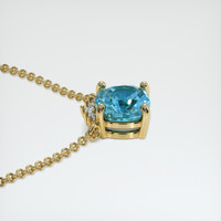 1.97 Ct. Gemstone Necklace, 14K Yellow Gold 3