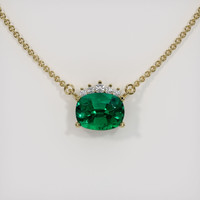 Emerald Necklace 1.38 Ct. 18K Yellow Gold Preview
