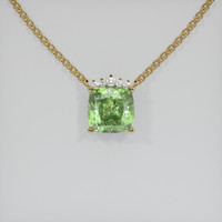 1.68 Ct. Gemstone Necklace, 18K Yellow Gold 1