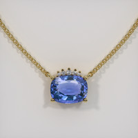 1.76 Ct. Gemstone Necklace, 18K Yellow Gold 1