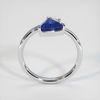 1.31 Ct. Blue Sapphire Ring, Platinum 950 3