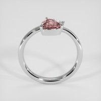 1.03 Ct. Padparadscha Sapphire Ring, Platinum 950 3