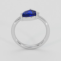 1.59 Ct. Blue Sapphire Ring, Platinum 950 3