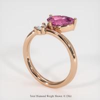 1.24 Ct. Gemstone Ring, 14K Rose Gold 2