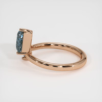 1.09 Ct. Gemstone Ring, 14K Rose Gold 4