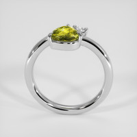 1.07 Ct. Bi Color Sapphire Ring, Silver 3
