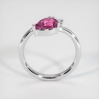 1.24 Ct. Pink Spinel Ring, 10K White Gold 3